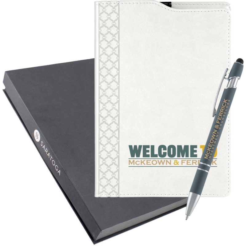 Custom Full Color Montabella Journal & Ultima Pen Giftset - 1