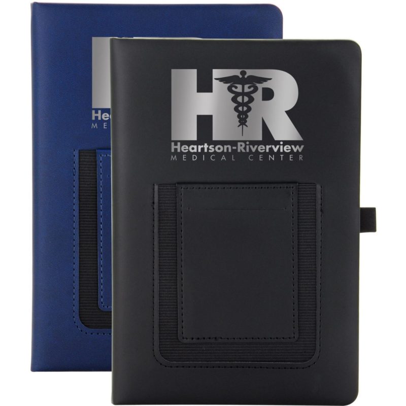 Custom Techno Pocket Journal And Ultima Softex Pen Set - 2