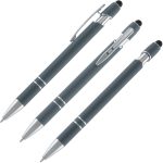 Custom Techno Pocket Journal And Ultima Softex Pen Set - 7