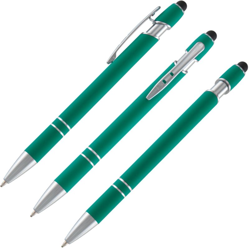 Custom Techno Pocket Journal And Ultima Softex Pen Set - 9