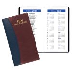 Custom 10 Year Reference Planner w/ Carriage Vinyl Cover - 1