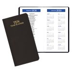 Custom 10 Year Reference Planner w/ Leatherette Cover - 1