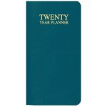Custom 20 Year Reference Planner w/ Leatherette Cover - 2