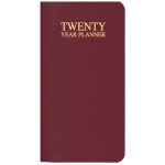 Custom 20 Year Reference Planner w/ Leatherette Cover - 6