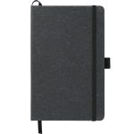 Custom 5.5'' x 8.5'' FSC® Mix Recycled Leather Bound Journal - 1