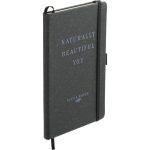 Custom 5.5'' x 8.5'' FSC® Mix Recycled Leather Bound Journal - 3