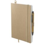 Custom 5.5'' x 8.5'' FSC® Mix Stone Bound Journal Set - 1
