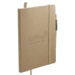 Custom 5.5'' x 8.5'' FSC® Mix Stone Bound Journal Set - 2