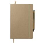 Custom 5.5'' x 8.5'' FSC® Mix Stone Bound Journal Set - 5