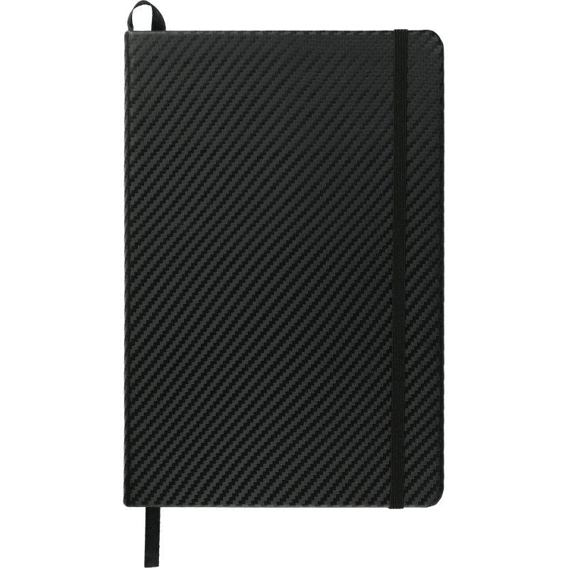 Custom 5.5''x 8.5'' FSC® Mix Ambassador Carbon Fiber Journal - 1