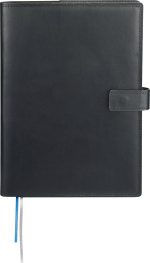 Custom 7'' x 10'' FSC® Mix Uptown Refillable Leather Journal - 1