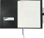 Custom 7'' x 10'' FSC® Mix Uptown Refillable Leather Journal - 5