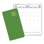 Custom Academic Monthly Pocket Planner w/ Shimmer Cover - 1
