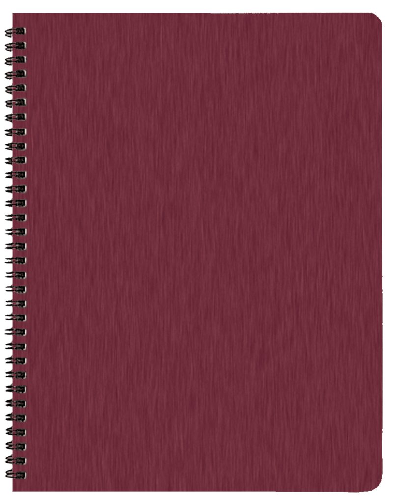 Custom Academic Wire Bound Monthly Appointment Planner w/ Shimmer Cover - 4