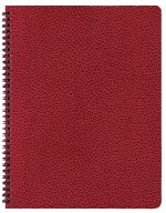 Custom Academic Wire Bound Monthly Desk Planner w/ Cobblestone Cover - 2