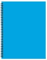 Custom Academic Wire Bound Monthly Desk Planner w/ Technocolor Cover - 2