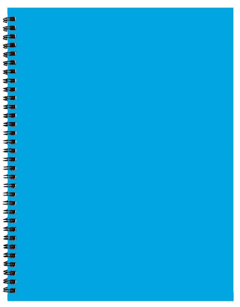Custom Academic Wire Bound Monthly Desk Planner w/ Technocolor Cover - 2