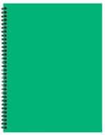 Custom Academic Wire Bound Monthly Desk Planner w/ Technocolor Cover - 4