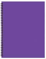 Custom Academic Wire Bound Monthly Desk Planner w/ Technocolor Cover - 6