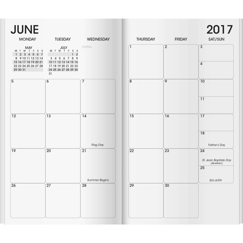 Custom Compass Pocket Planner Monthly - 1