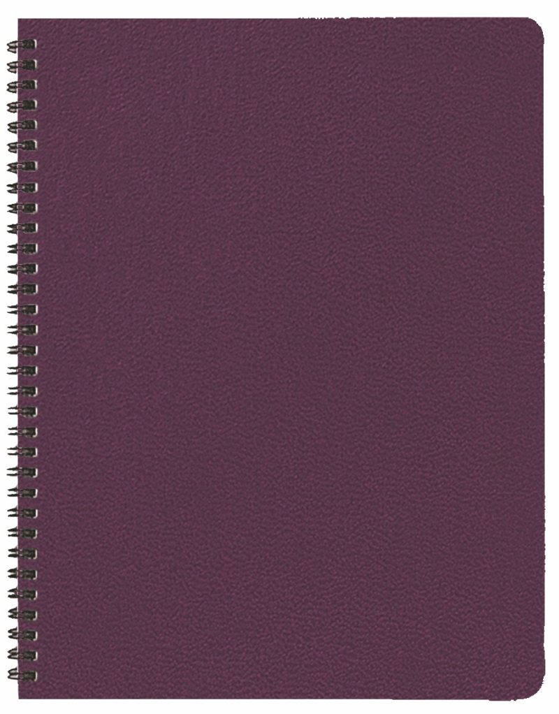 Custom Executive Monthly Planner w/ Leatherette Cover - 6