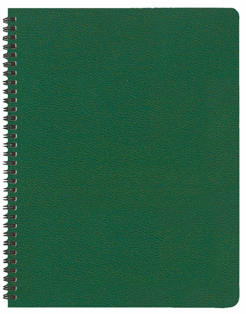 Custom Executive Monthly Planner w/ Leatherette Cover - 7