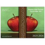 Custom Full Color 7x10 Academic Monthly Planner - 1