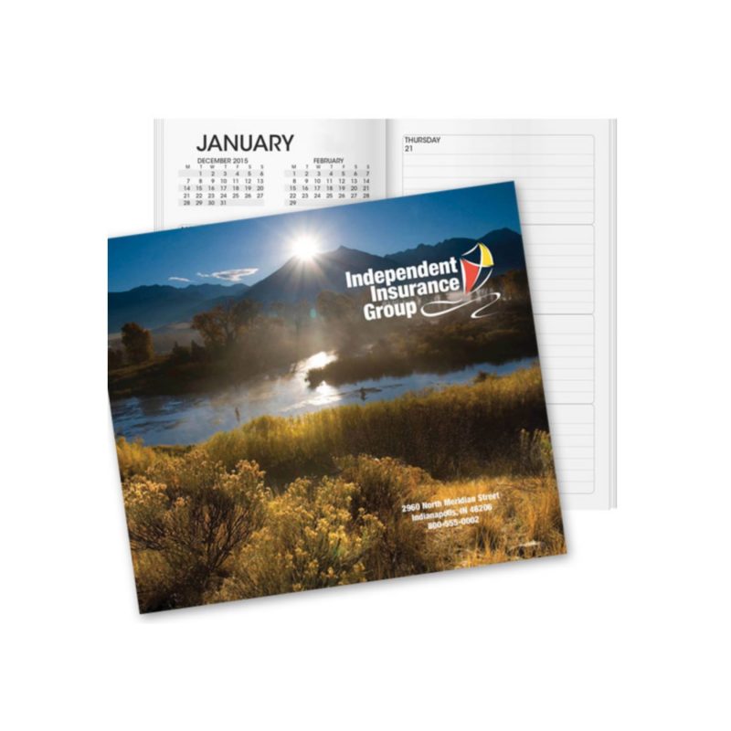 Custom Full Color Stock Weekly Pocket Planner