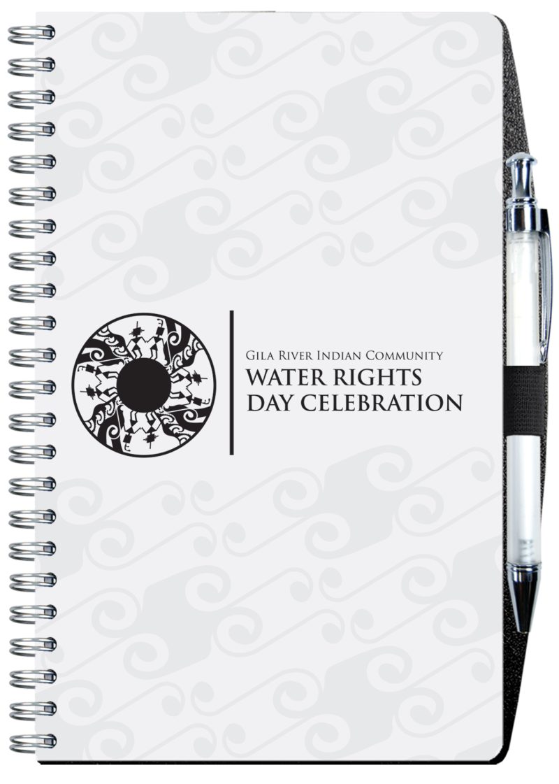 Custom Full Color Weekly Planner w/Pen Safe Back Cover & Pen