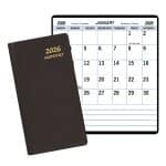 Custom Large Print Monthly Pocket Planner w/ Continental Cover - 1