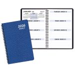 Custom Large Print Weekly Desk Planner w/ Cobblestone Cover - 1