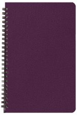 Custom Large Print Weekly Desk Planner w/ Leatherette Cover - 6