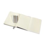 Custom Moleskine® Hard Cover Ruled XL Professional Project Planner - Black - 8