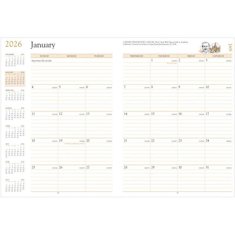 Custom Monthly Academic Monitor 7x10 Planner - 1