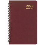 Custom Monthly Desk Appointment Planner w/ Leatherette Cover - 3