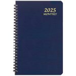 Custom Monthly Desk Appointment Planner w/ Leatherette Cover - 4