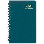 Custom Monthly Desk Appointment Planner w/ Leatherette Cover - 6