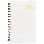 Custom Monthly Desk Appointment Planner w/ Leatherette Cover - 8