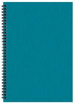 Custom Monthly Desk Wire Bound Appointment Planner w/ Shimmer Cover - 3