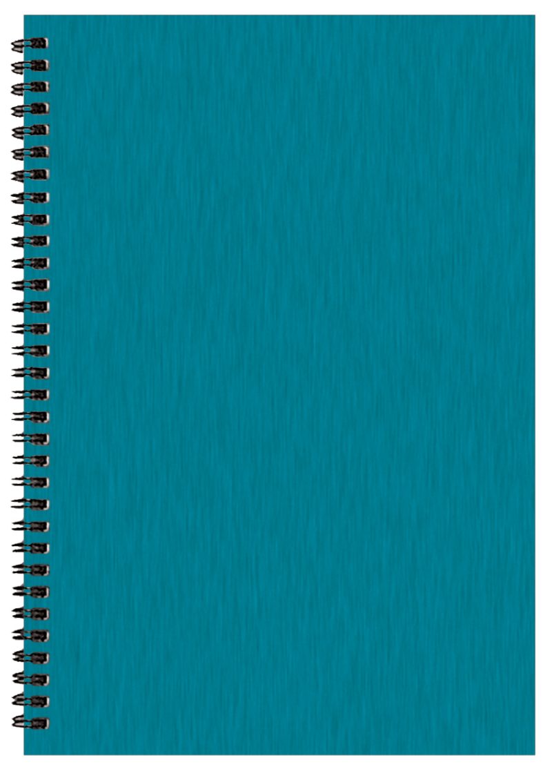 Custom Monthly Desk Wire Bound Appointment Planner w/ Shimmer Cover - 3