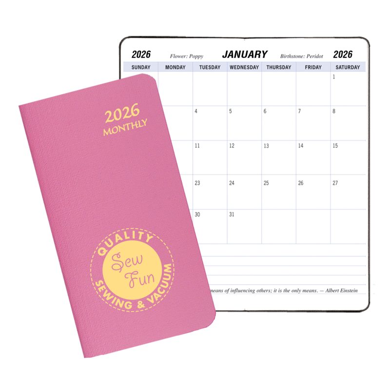 Custom Monthly Pocket Planner w/ Twilight Cover