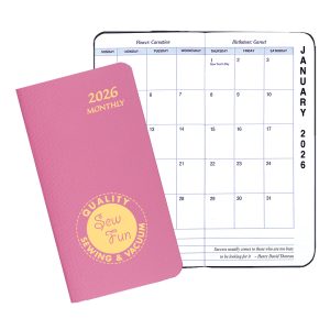 Custom Monthly Pocket Planner w/ Twilight Cover - Upright Format