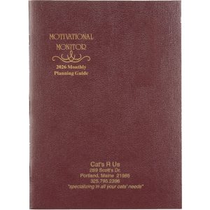 Custom Motivation Monitor 7x10 Planner