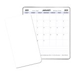 Custom Saddle Stitched Monthly Pocket Planner - 1