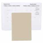 Custom Senzabrite Faux Leather Commuter Monthly Planner - 6