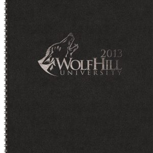 Custom TheDirector™ Monthly Planner w/Leatherette Wraparound (8.5"x11")