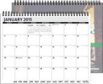 Custom ThePresident™ ClearView™ Monthly Planner w/Chip Back (11"x8.5") - 1