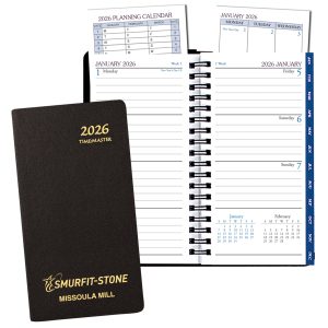 Custom Time Management Planner w/ Continental Vinyl Cover