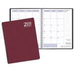 Custom Two Year Monthly Desk Planner w/ Shimmer Cover - 1