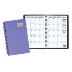 Custom Two Year Monthly Desk Planner w/ Twilight Cover - 1
